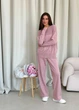 Брюки вязаные ART KNIT Katrin Темно-Розовые L/XL - изображение 1