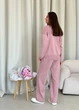Брюки вязаные ART KNIT Katrin Темно-Розовые L/XL - изображение 3