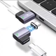 Магнітний адаптер 11Pin 100W 5А Type C – USB C кут 90° з конектором Швидка зарядка Передача даних - зображення 2