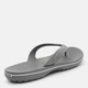 Мужские вьетнамки для пляжа Crocs Crocband Flip SGy/Smo 11033-0EX 46-47 (M12) 30 см Slate Grey/Smoke (198445100727) - изображение 4