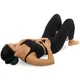 М'яч масажний для МФР 238 г d-125 мм LivePRO Target massage ball колір чорний 1 шт LP8508 - зображення 8