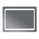 Дзеркало 50x80 см LED Touch Сенсор Фасадне Підсвічування Діммер Антизапотівне Mixxus TWEE MR09-50x80-REVERSE Стекло 5 мм із Срібною амальгамою Алюмінієвий каркас Товщина 3 см (MI6930) - зображення 6