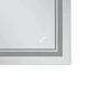 Дзеркало 70x90 см LED Touch Сенсор Фасадне підсвічування Діммер Антизапотівне Mixxus Premium QUADRO MR20-70x90-REVERSE Anti-fog підігрів Скло 5 мм із Срібною амальгамою Алюмінієвий каркас Товщина 3 см (MP6621) - зображення 8