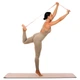 Ремень-стяжка для переноски коврика BLOOM YOGA STRAP Полиэстер 180x3.7x1 см цвет розовый LB7080 - изображение 8