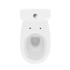 Унитаз-компакт Cersanit Arteco 021 Clean On с крышкой из дюропласта lift - изображение 2