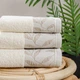 Полотенце махровое Home Line Флора 177652 400 г/м2 40*70 см кремовый - изображение 2