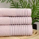 Полотенце махровое Home Line Лана 177659 400 г/м2 40*70 см кавовый - изображение 2