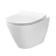 Унитаз подвесной Cersanit City 743 Clean On дюропластовым сиденьем SLIM lift - изображение 1