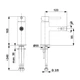 Смеситель для биде KFA Armatura Moza Gold 5037-015-31 - изображение 2
