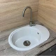 Кухонная мойка Adamant Ovale 61*42*18 см білий-1 - изображение 3