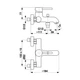 Смеситель для ванны KFA Armatura Moza Black 5034-010-81 - изображение 2