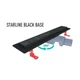 Трап Valtemo Starline Black Base VLD-562420 60 см с вращающимся отводом Butyl 50 мм - изображение 3