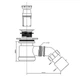 Сифон для піддону McAlpine HC26-CP - зображення 2