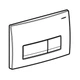 Кнопка змиву Geberit Delta 50 115.119.DW.1 RAL 9005 чорна - зображення 2