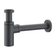 Сифон для умивальника McAlpine 120 Black - зображення 1