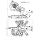 Торцовочная пила Metabo KGS 254 M 613254000 - изображение 3