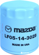 Фильтр масляный Mazda CX-7 бензин 2.3 (09->), Mazda CX-9 бензин 3.5, 3.7 (07->) (LF0514302B) - изображение 1