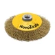 Щетка конусная NovoTools NTBWB11514BC гофрированная латунь 115 мм - изображение 1