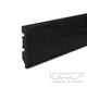 Плинтус MARCO decor SPC 7915-281 черный 79*2900 мм - изображение 1
