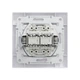 Розетка компьютерная двойная Schneider Electric Asfora EPH4400121 2xRJ45 cat5e белая - изображение 2