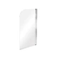 Шторка для ванны Besco PMD ambition 1S 75*130 хром прозрачная - изображение 1