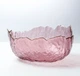 Салатник Glass скляний 16 см Рожевий (18453) - зображення 1
