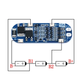 BMS плата защиты 3S 10A 12.6V Контроллер заряда\разряда Li-ion батарей 18650, с балансировкой, симметричная - изображение 2