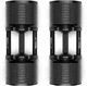 Гантели наборные NUO Nuobell 2-32 кг 2 шт Черные (NB232BLA) - изображение 6