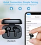 Bluetooth-гарнітура Choetech BH-T06 TWS bluetooth - зображення 5