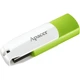 Флеш-накопитель USB 64GB Apacer AH335 White/Green (AP64GAH335G-1) - изображение 2