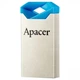 Флеш-накопитель USB 64GB Apacer AH111 Silver/Blue (AP64GAH111U-1) - изображение 2