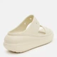 Женские шлепанцы для пляжа Crocs Crush Sandal Bone 207670-2Y2 38-39 (M6/W8) 24 см Bone (191448989849) - изображение 5