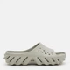 Женские шлепанцы для пляжа Crocs Echo Slide Ept 208170-1LM 41-42 (M8/W10) 26 см Elephant (196265400638) - изображение 1