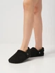 Женские домашние тапочки утепленные меховые с закрытым носком Crocs Classic Cozzzy Slipper Blk 209386-001 37-38 (M5/W7) 23 см Black (196265631698) - изображение 2