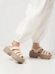 Женские сандалии Crocs Stomp Fisherman Sandal AmT 209938-0LL 39-40 (M7/W9) 25 см Almond Tint (198445108631) - изображение 2