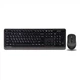 Комплект (клавиатура, мышь) беспроводной A4Tech FG1010 Black/Grey (267535) - изображение 1