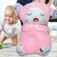 Мягкая игрушка ночник «Сказочная овечка» с функцией дыхания, мягкой подсветкой, Розовый - изображение 1