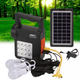 Портативна сонячна станція Solar Power Light System AT-158 + 3 лампочки - зображення 1