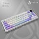 Бездротова механічна клавіатура Ajazz AK650 Flying Fish Switch - Purple (AK650-FF-PWB) - зображення 14