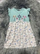 Сукня для дівчинки PATY KIDS бірюзова 51365 98 см - зображення 2
