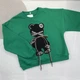 Свитшот для девочки Teddy Bear зеленый 0904 128 см - изображение 1