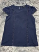 Блузка для дівчинки Mevis синя 3729-03 116 см - зображення 3