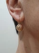 Золотые серьги Шары. 210248_12_А - изображение 2