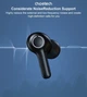 Bluetooth-гарнітура Choetech BH-T06 TWS bluetooth Чорний - изображение 1