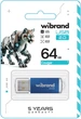 Флеш пам'ять 64GB Wibrand Cougar Blue (WI2.0/CU64P1U) - изображение 2