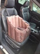 Автокресло сумка-переноска автогамак для собак животных автомобильная переноска Waterproof ткань 50 х 45 см Темно-коричневый+Карамель - изображение 9