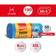 Упаковка мішків для сміття Chisto 35 л х 50 шт х 2 рулони (2000998942328) - зображення 3