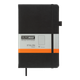 Книга записна Buromax Etalon 125*195мм 96 аркушів у лінію обкладинка штучна шкіра Чорна (BM.291260-01) - изображение 1