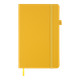 Книга записна Buromax Etalon 125*195мм 96 аркушів у клітинку обкладинка штучна шкіра Жовта (BM.291160-08) - зображення 2