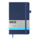 Книга записна Buromax Etalon 125*195мм 96 аркушів у крапку обкладинка штучна шкіра Синя (BM.291360-02) - изображение 1